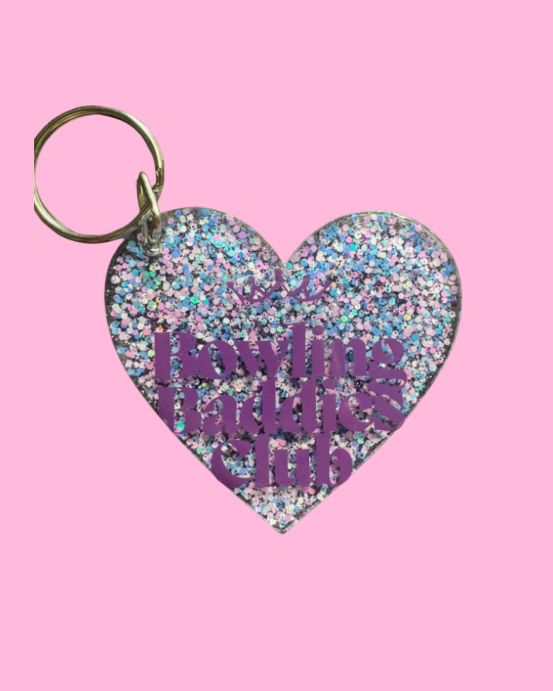 Bowling Baddies Club Keychain
