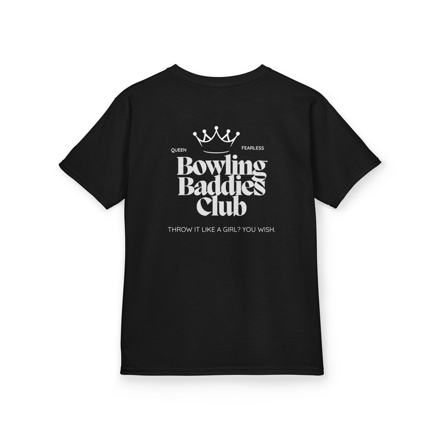 Bowling Baddies Club Kids Tee