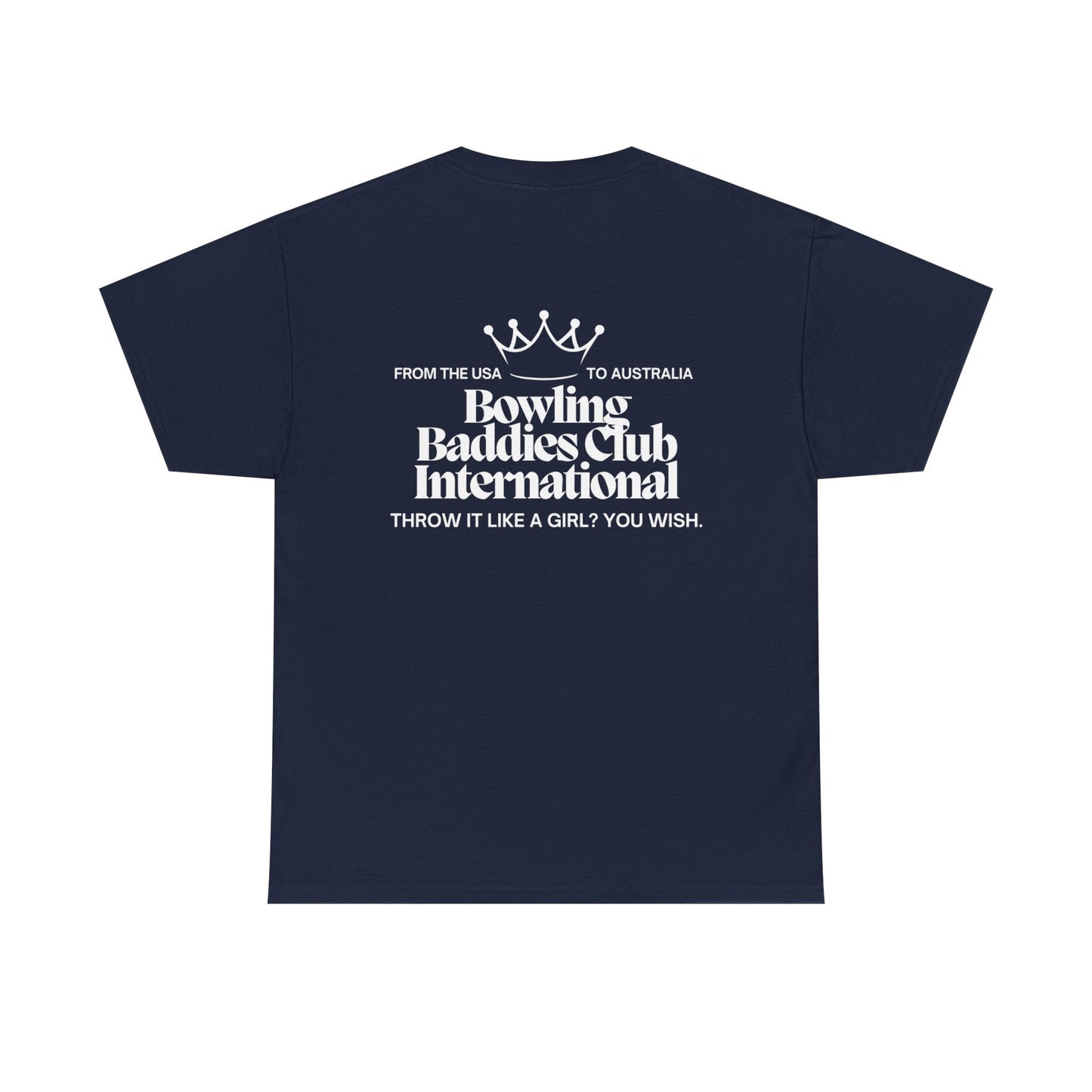 Bowling Baddies Club International Tee