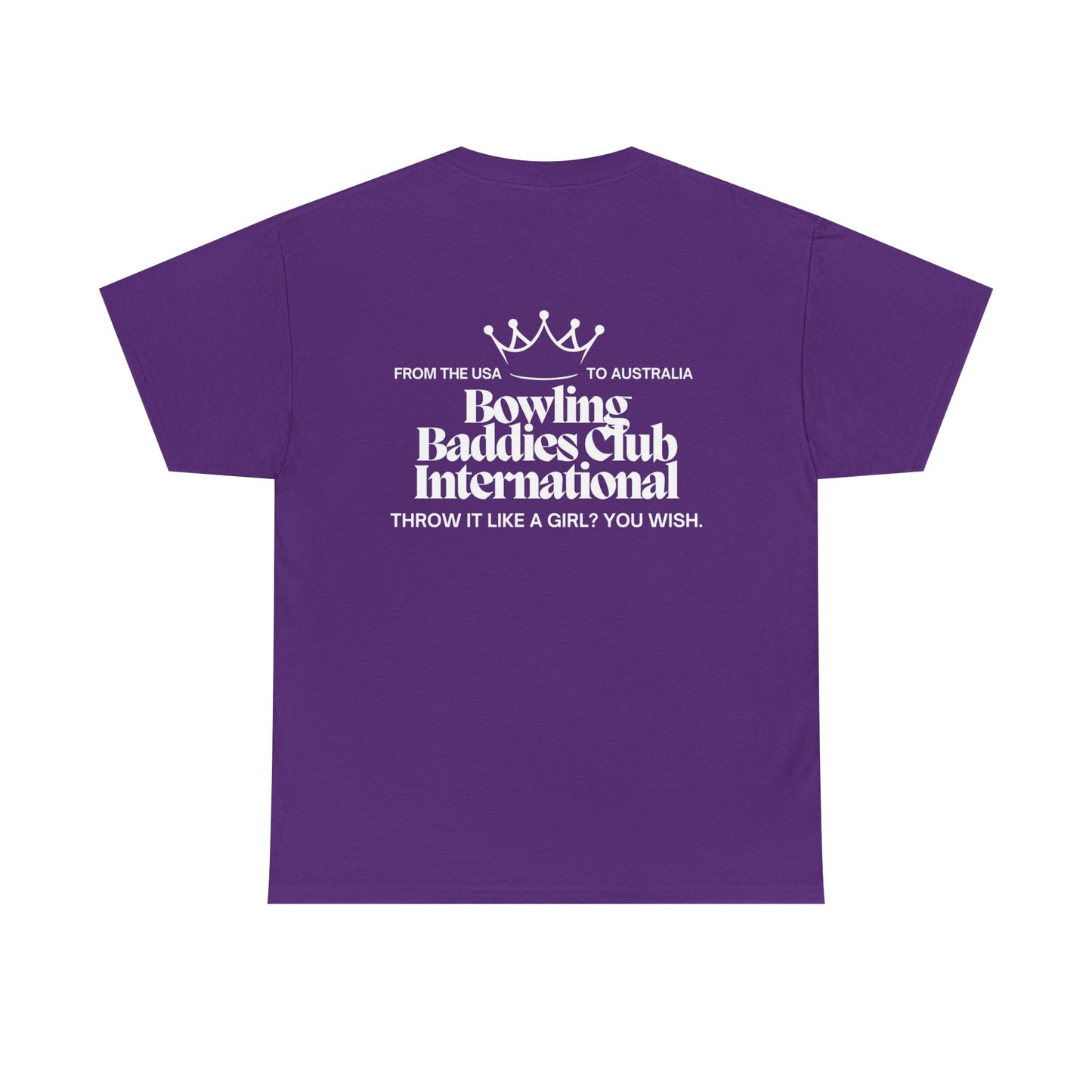 Bowling Baddies Club International Tee