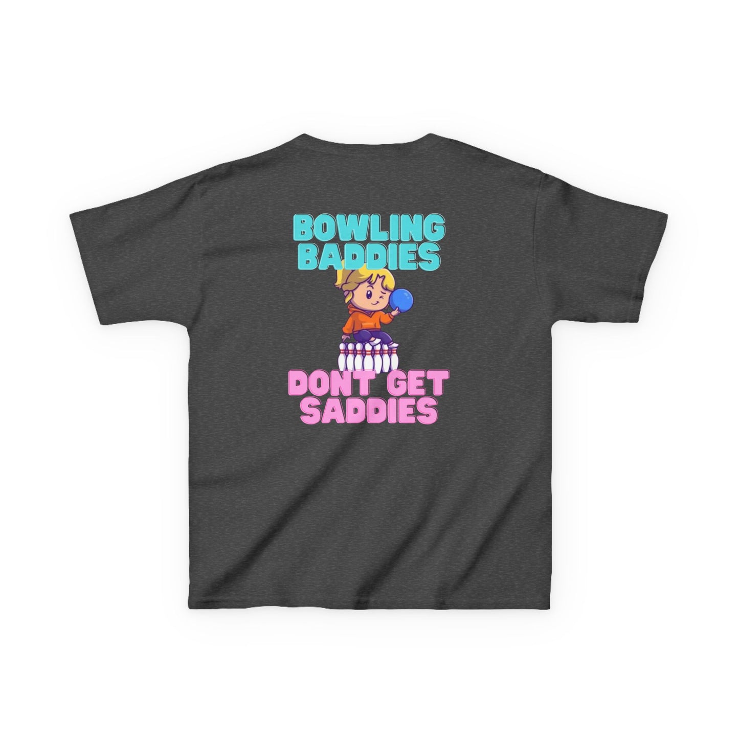 Bowling Baddies Don't Get Saddies - Kid's Tee