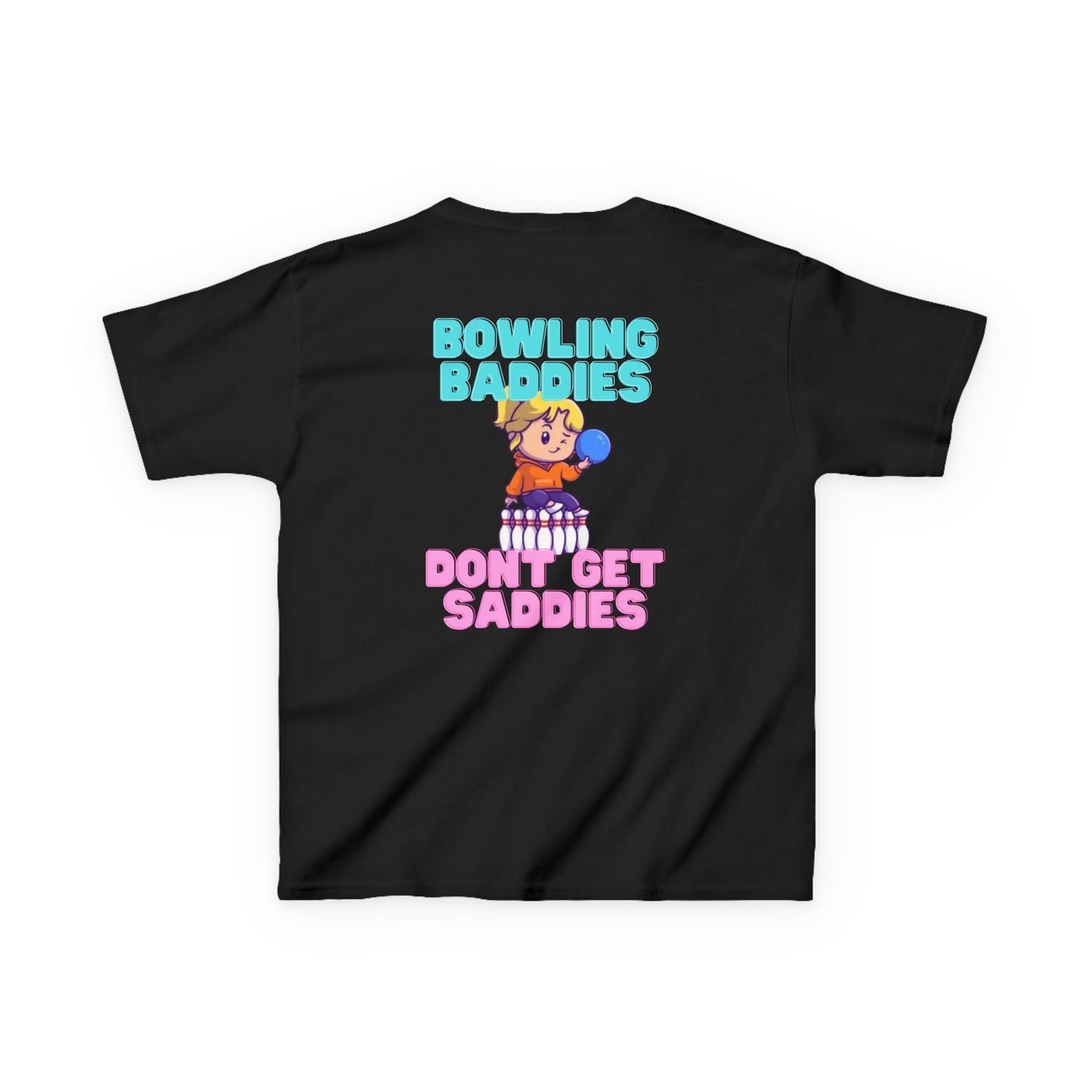 Bowling Baddies Don't Get Saddies Tee - Kids