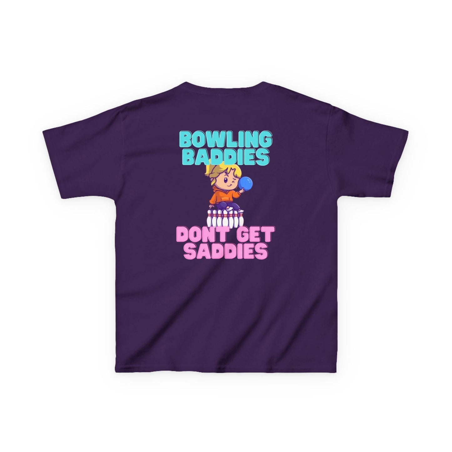 Bowling Baddies Don't Get Saddies - Kid's Tee