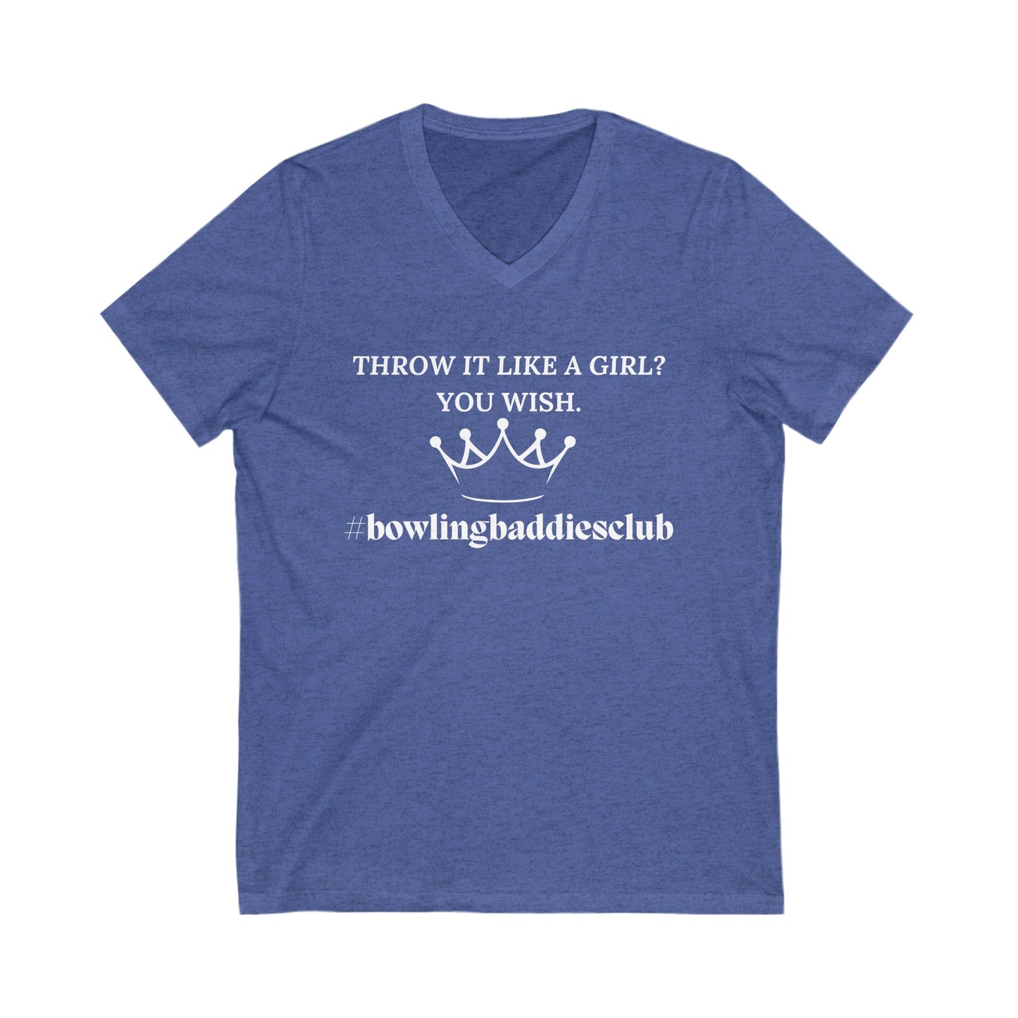 Throw It Like A Girl - V-Neck