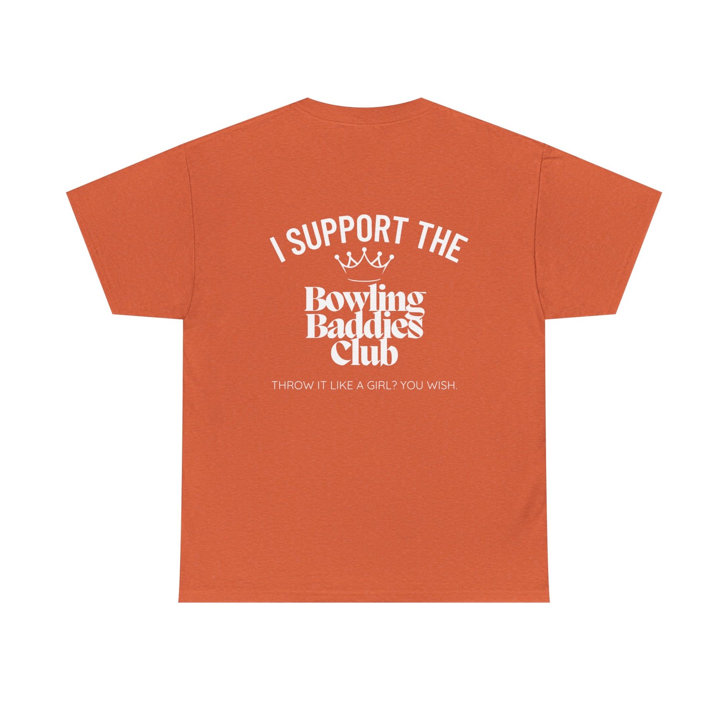 I Support The Bowling Baddies Club Mens Tee