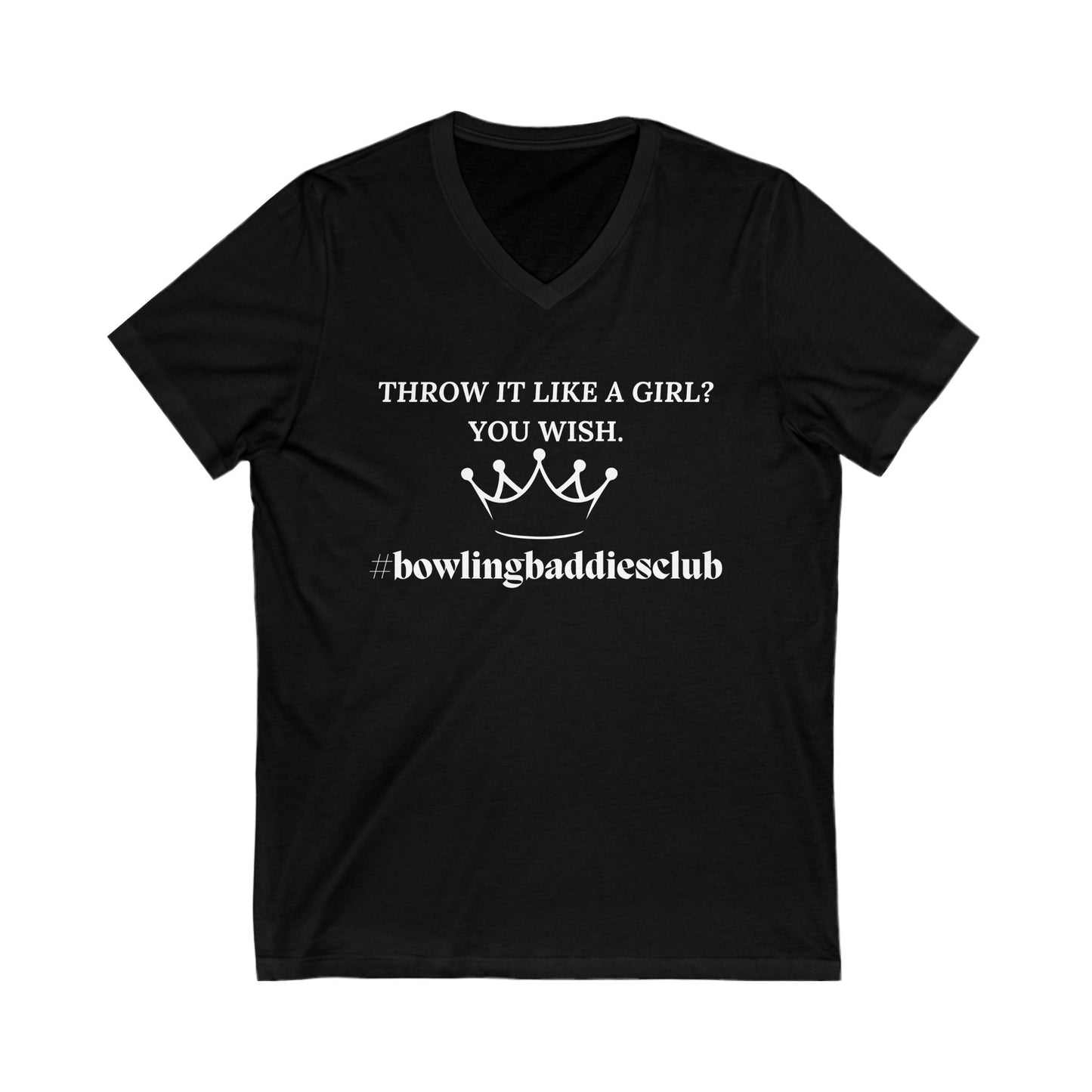 Throw It Like A Girl - V-Neck