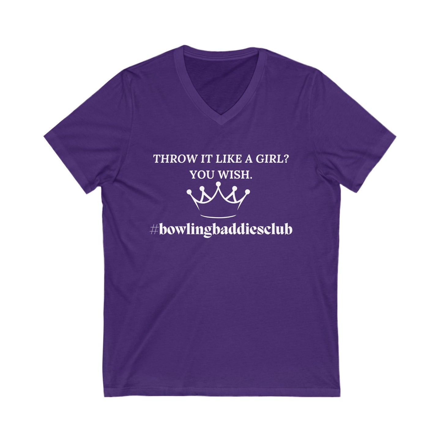 Throw It Like A Girl - V-Neck