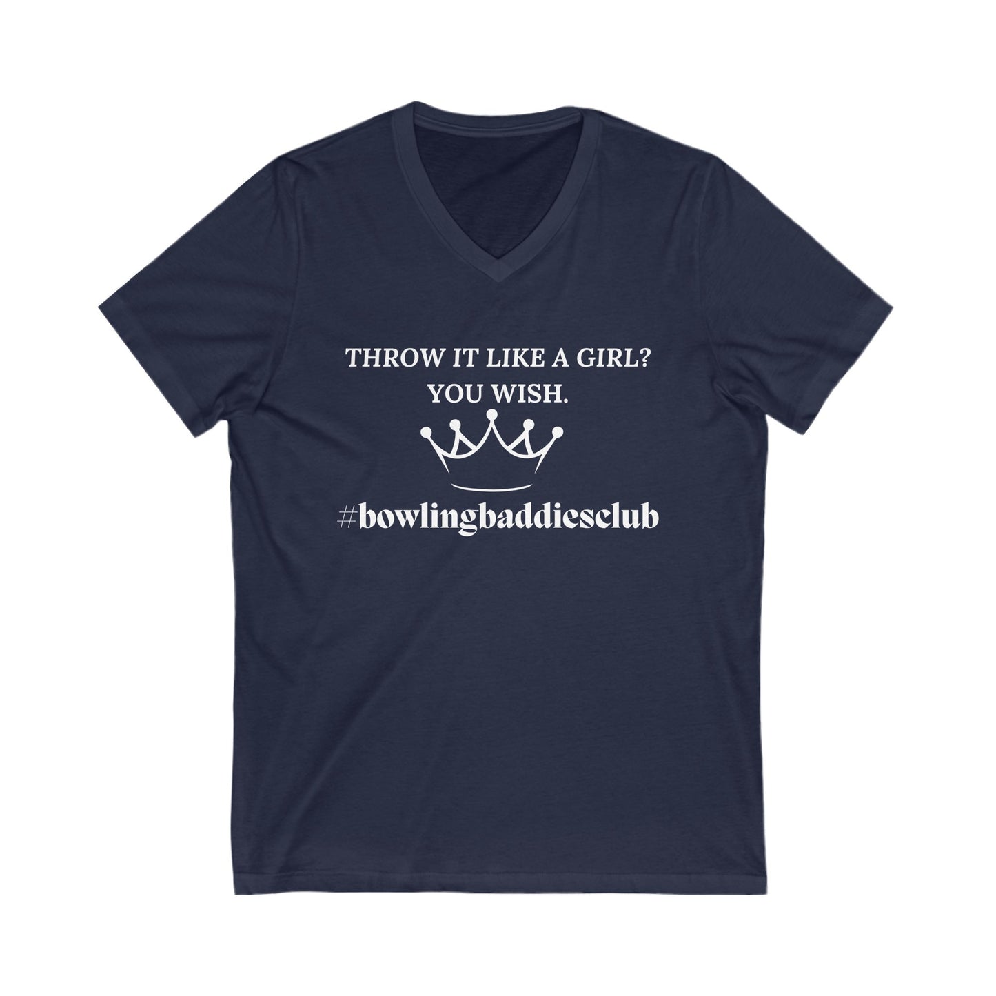 Throw It Like A Girl - V-Neck
