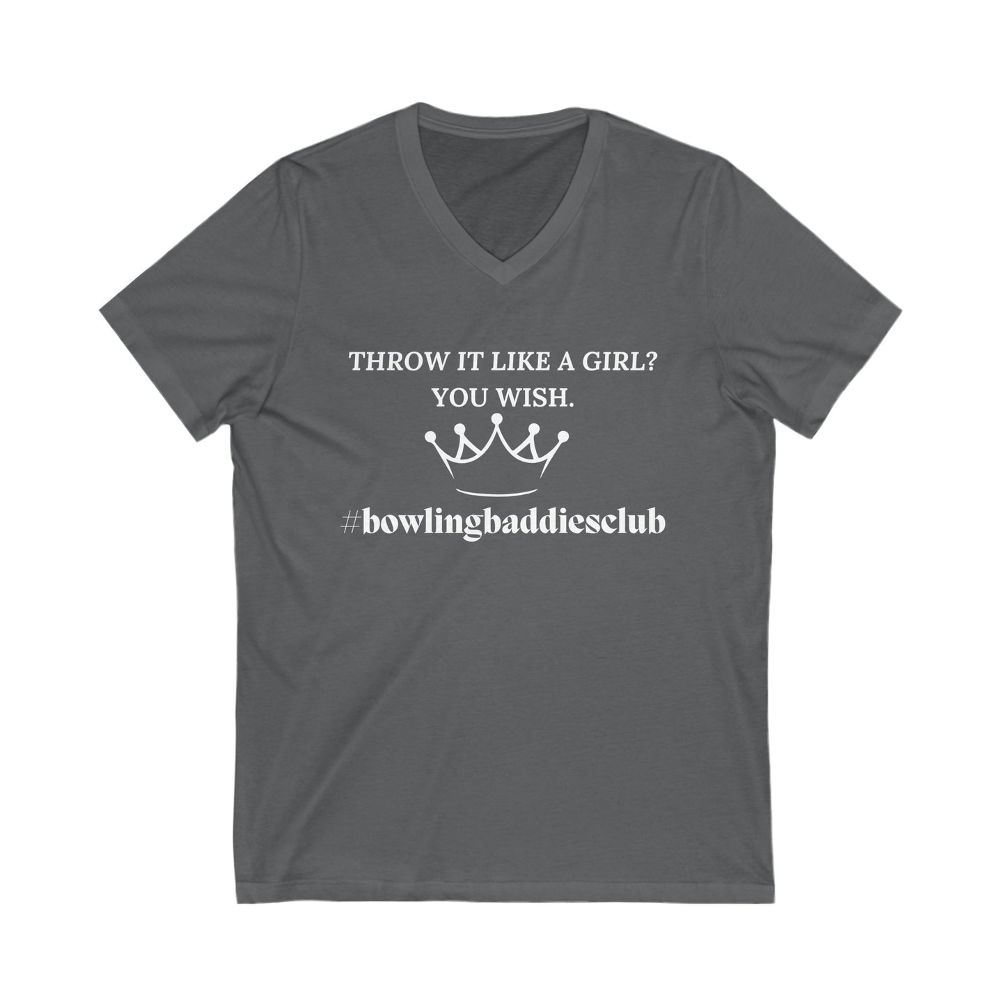 Throw It Like A Girl - V-Neck