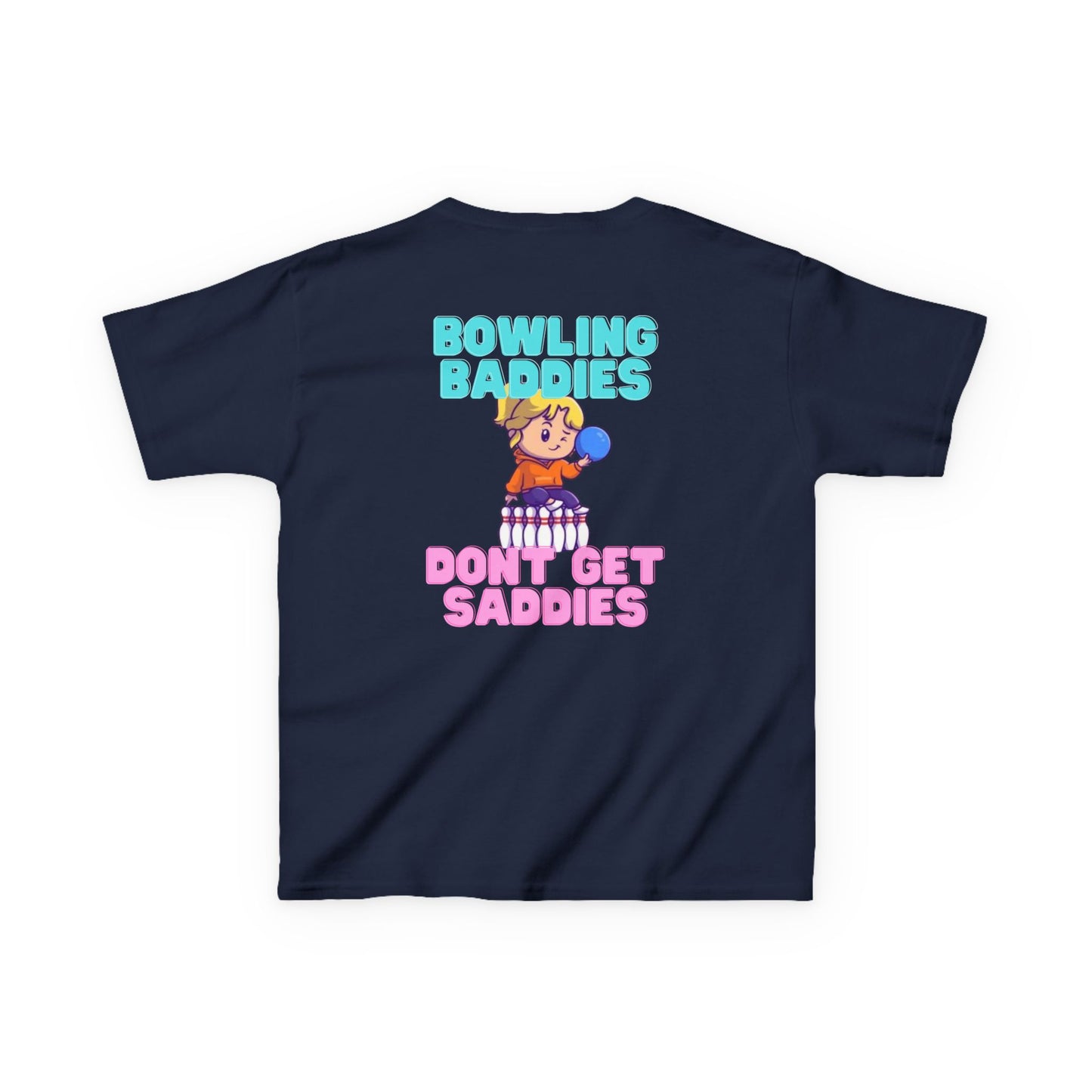 Bowling Baddies Don't Get Saddies - Kid's Tee