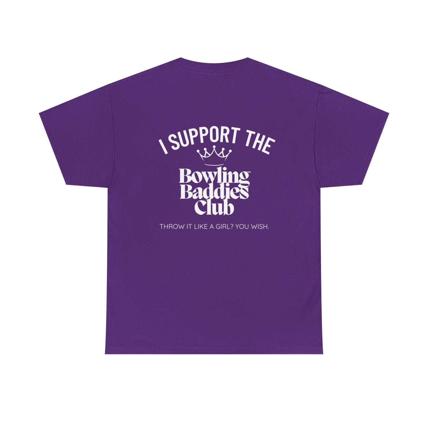 I Support The Bowling Baddies Club Mens Tee