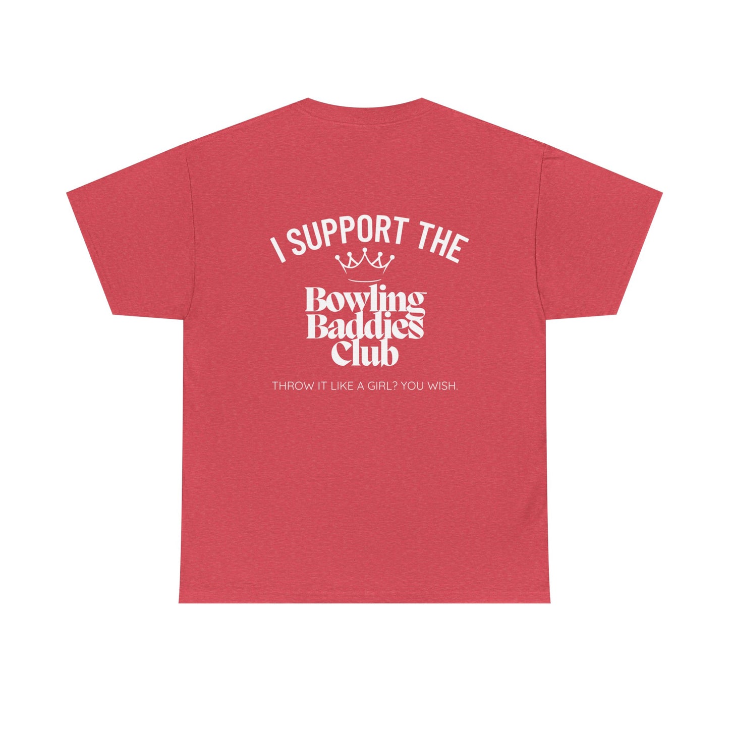 I Support The Bowling Baddies Club Mens Tee
