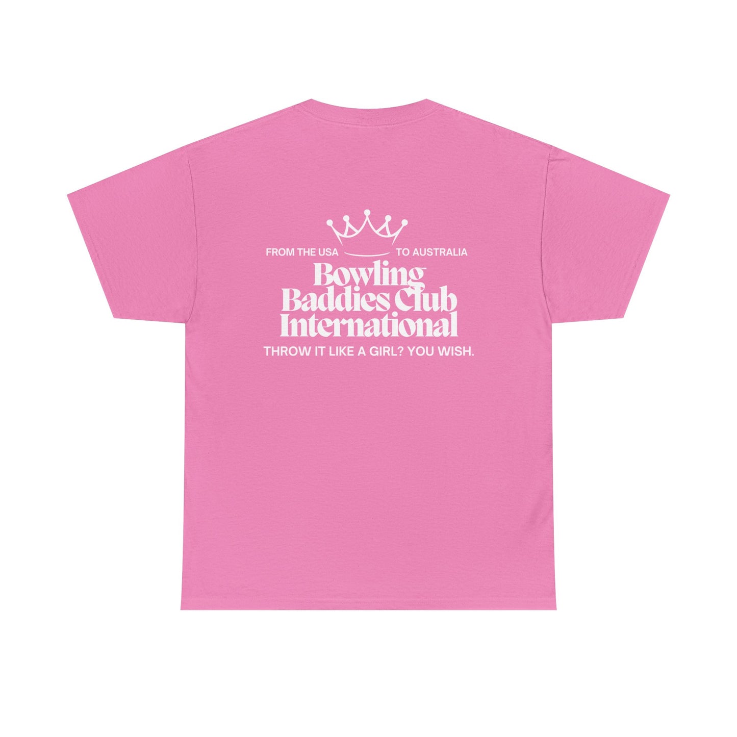 Bowling Baddies Club International Tee