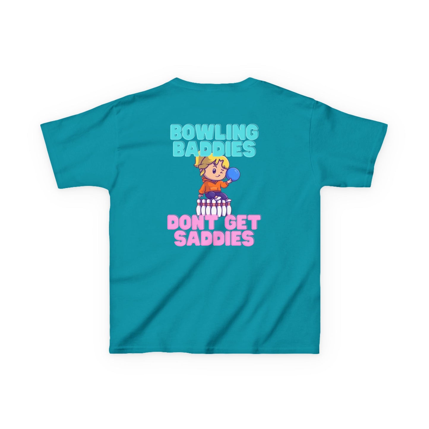 Bowling Baddies Don't Get Saddies - Kid's Tee