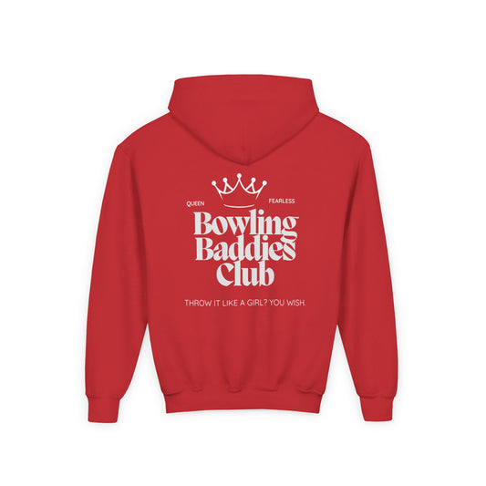 Bowling Baddies Club Kids Hoodie