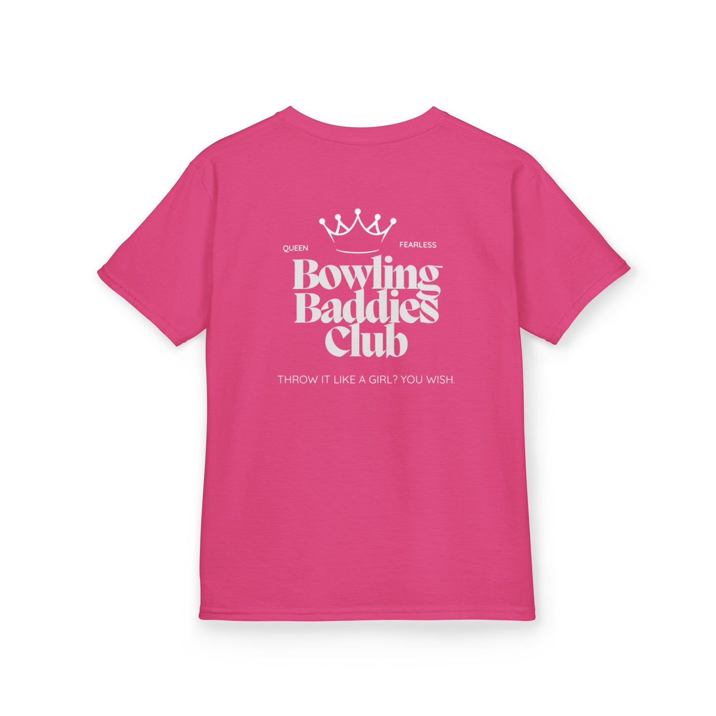 Bowling Baddies Club Kids Tee