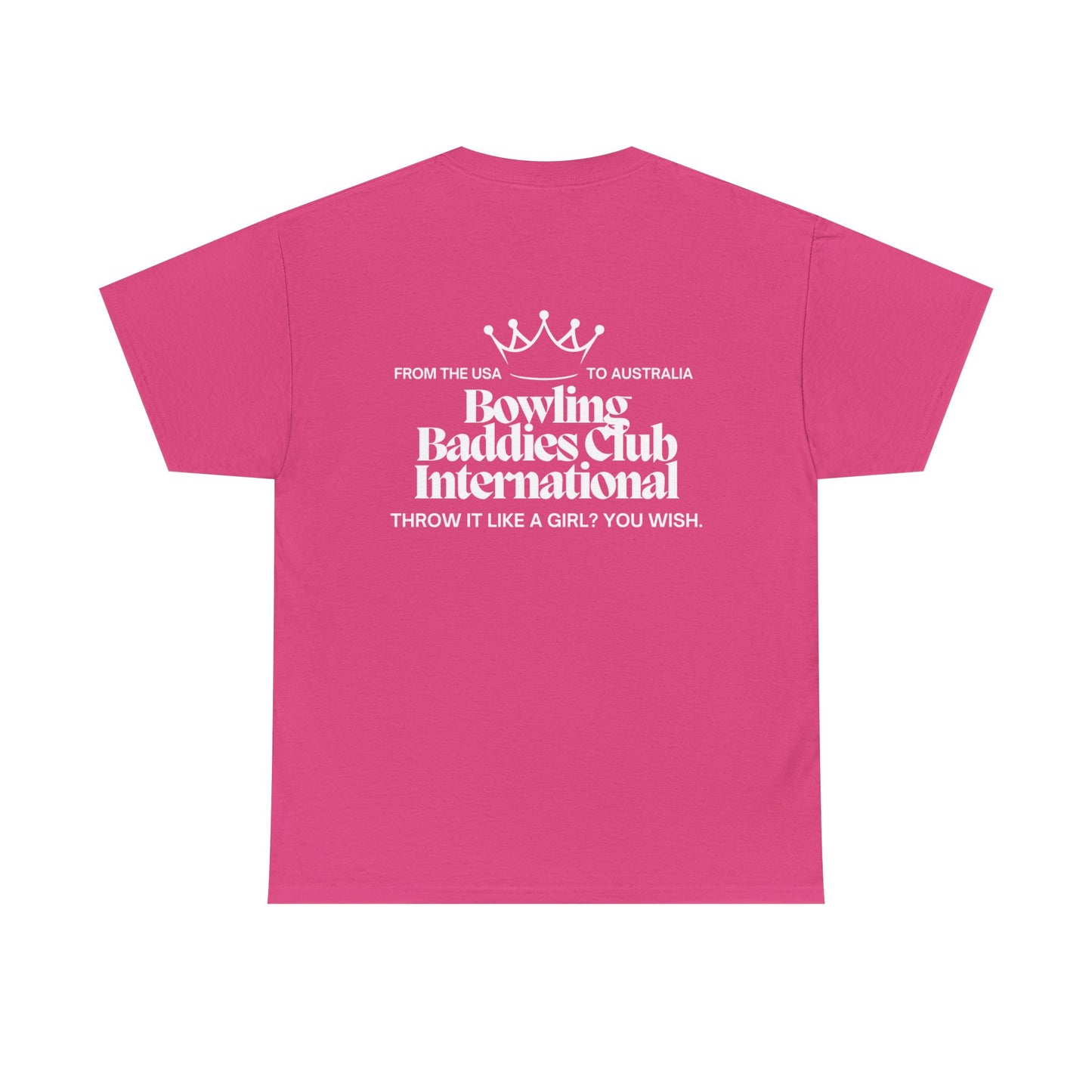 Bowling Baddies Club International Tee