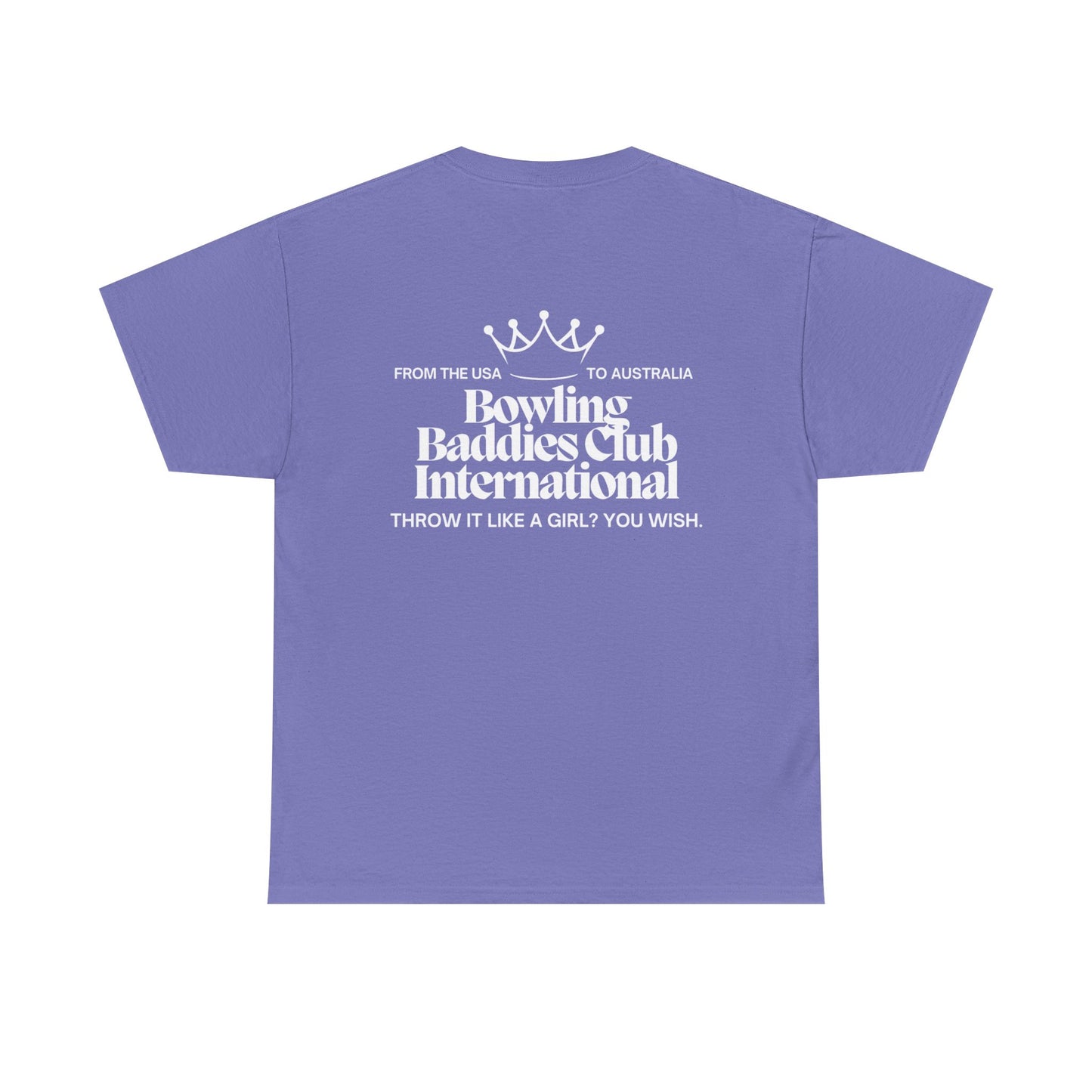 Bowling Baddies Club International Tee