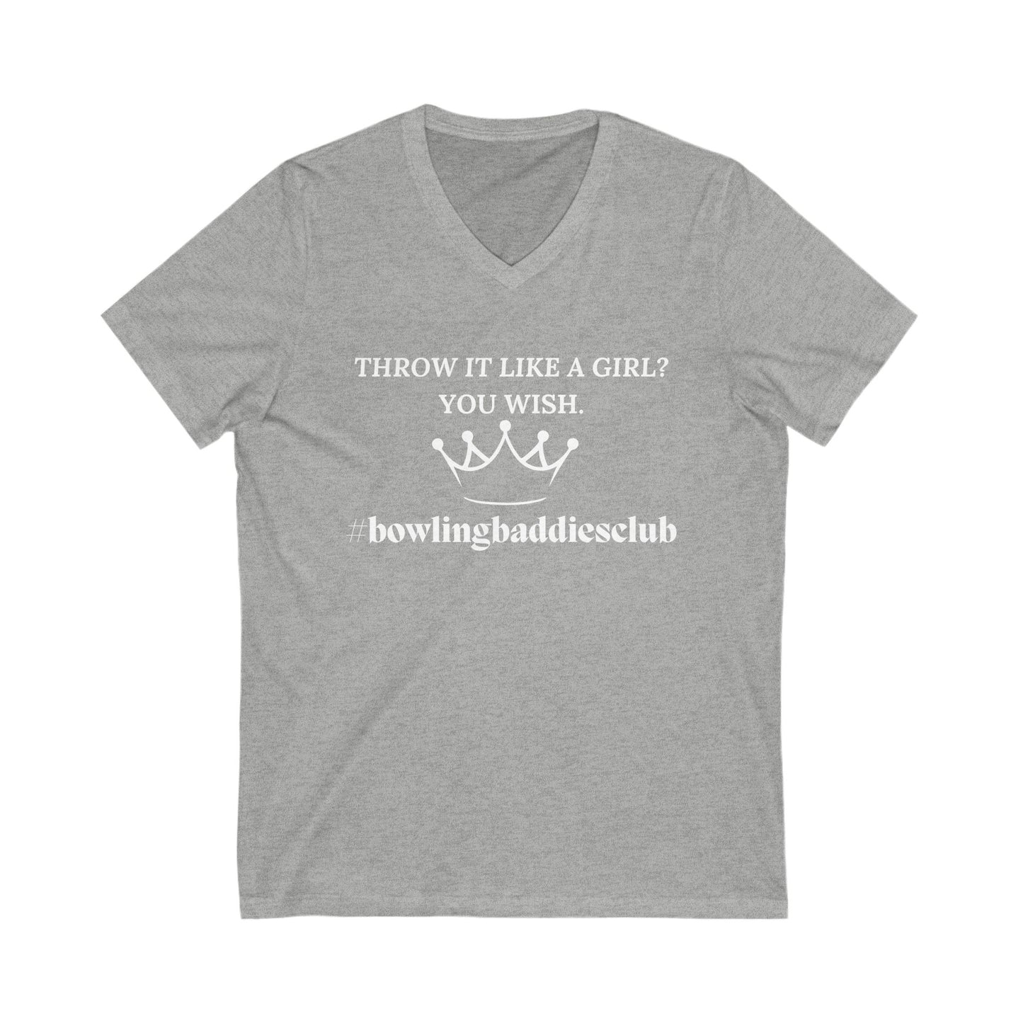 Throw It Like A Girl - V-Neck