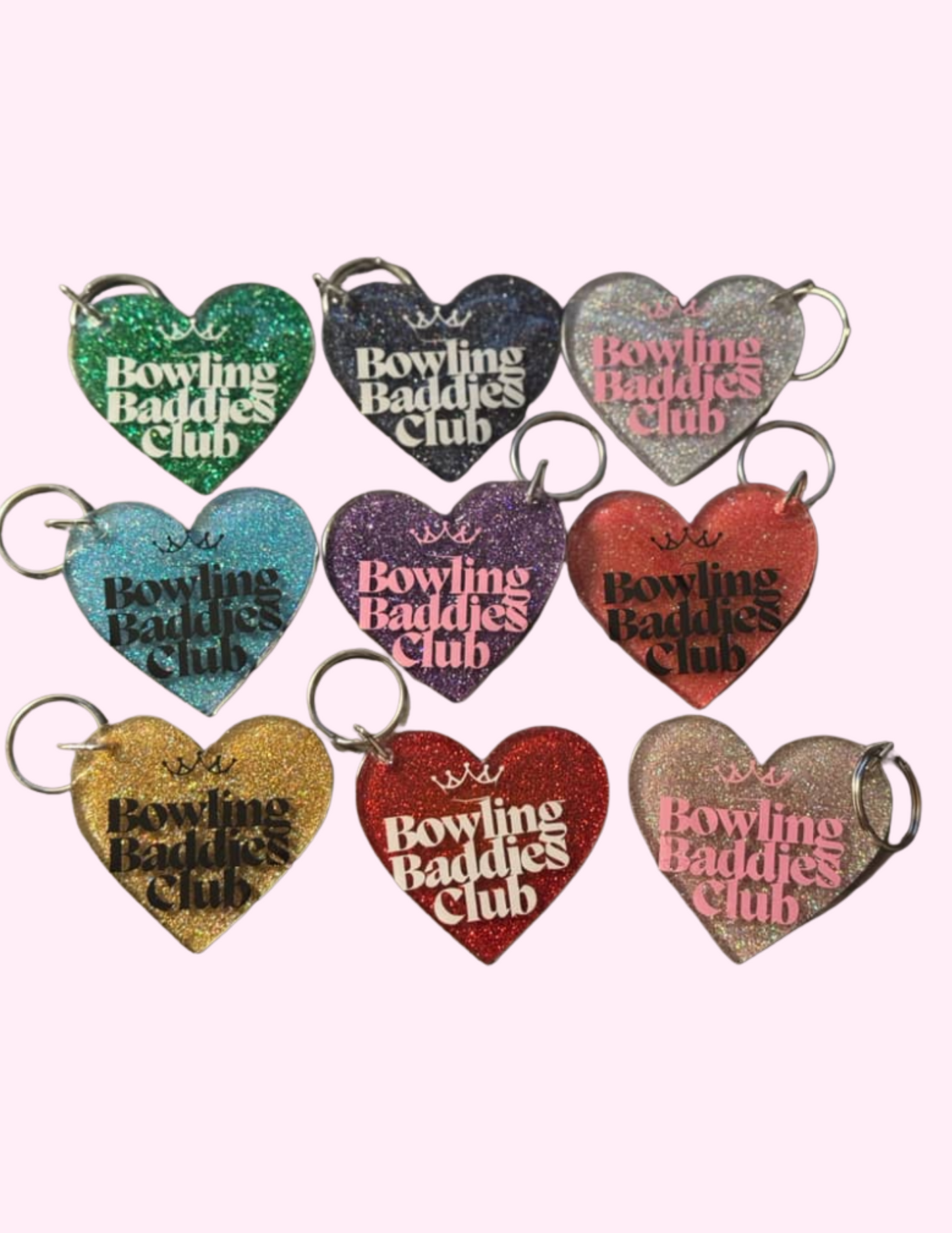Bowling Baddies Club Keychain