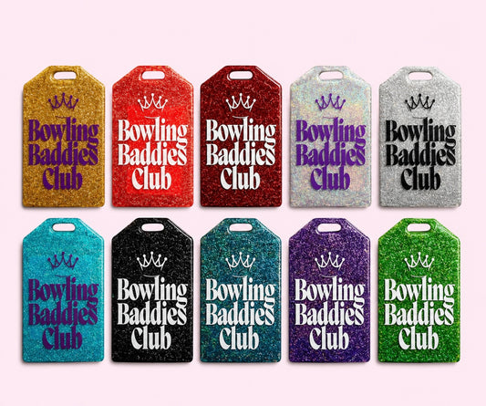 Bowling Baddies Club Bag Tag