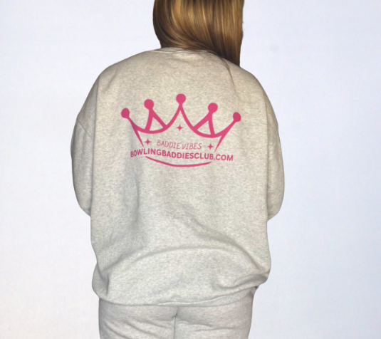 Bowling Baddies Club Sweatshirt and Joggers Matching Set - Christmas sale