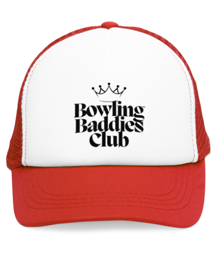 Bowling Baddies Club Mesh Trucker Hat