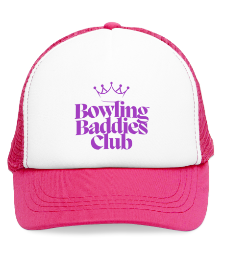 Bowling Baddies Club Mesh Trucker Hat
