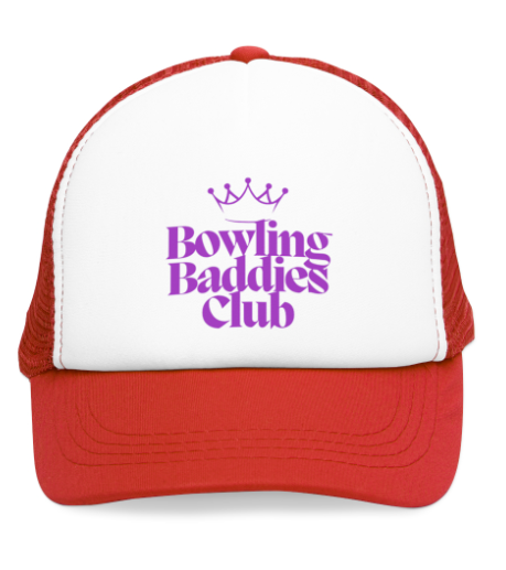 Bowling Baddies Club Mesh Trucker Hat