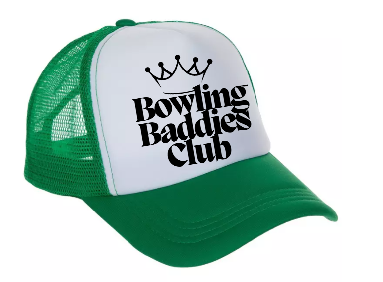 Bowling Baddies Club Mesh Trucker Hat