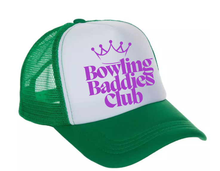 Bowling Baddies Club Mesh Trucker Hat