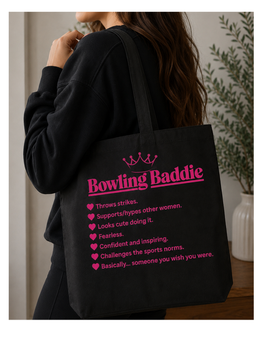 Bowling Baddies Club Tote Bags