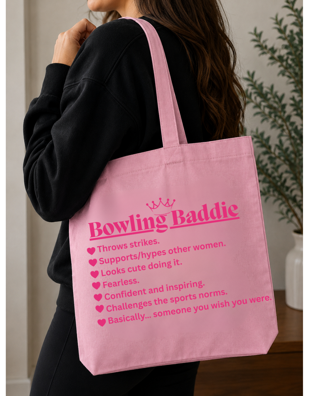 Bowling Baddies Club Tote Bags