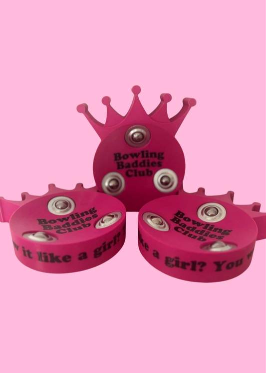 Bowling Baddies Club Crown Ball Spinner and Ball Cups