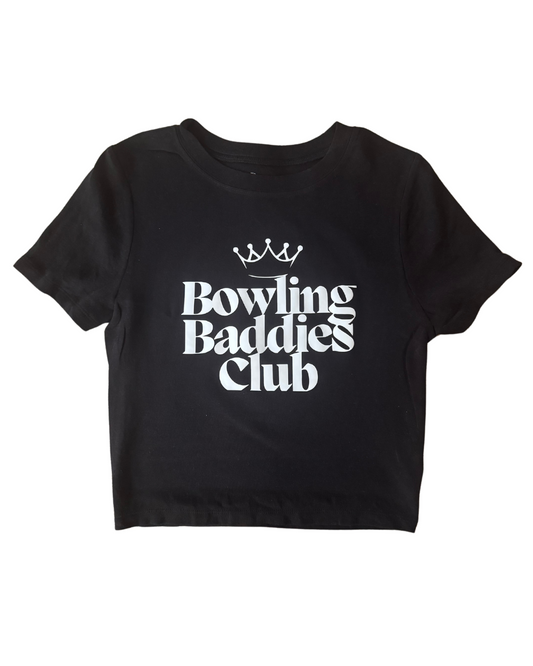 Bowling Baddies Club Crop Tee