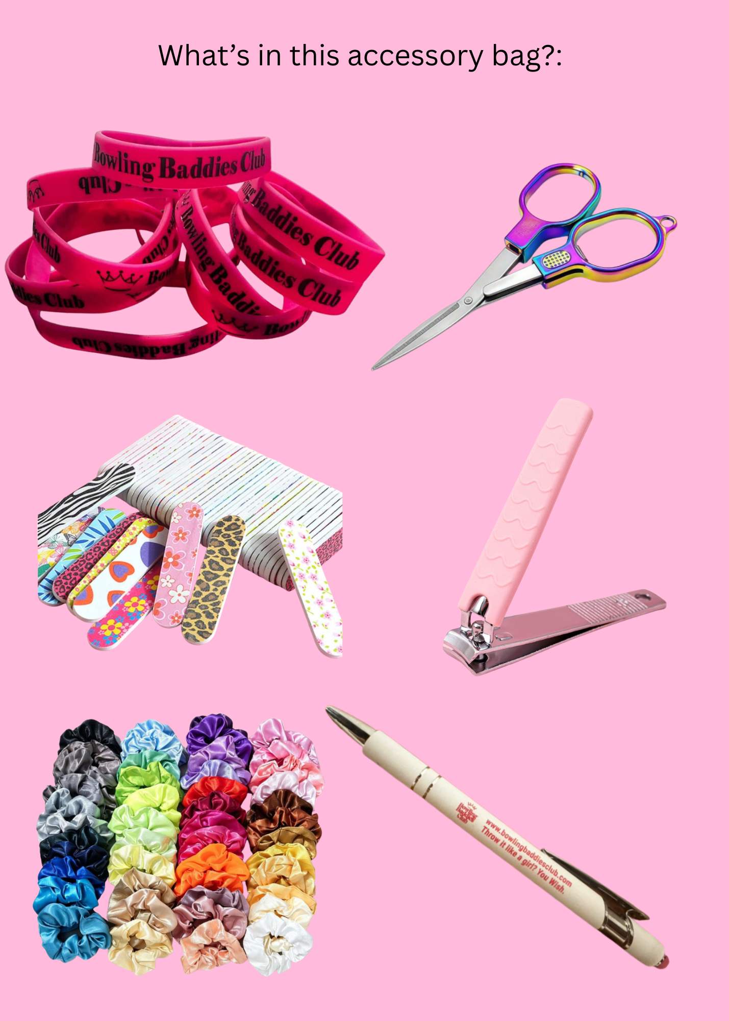 Bowling Baddies Club Accessory Bag